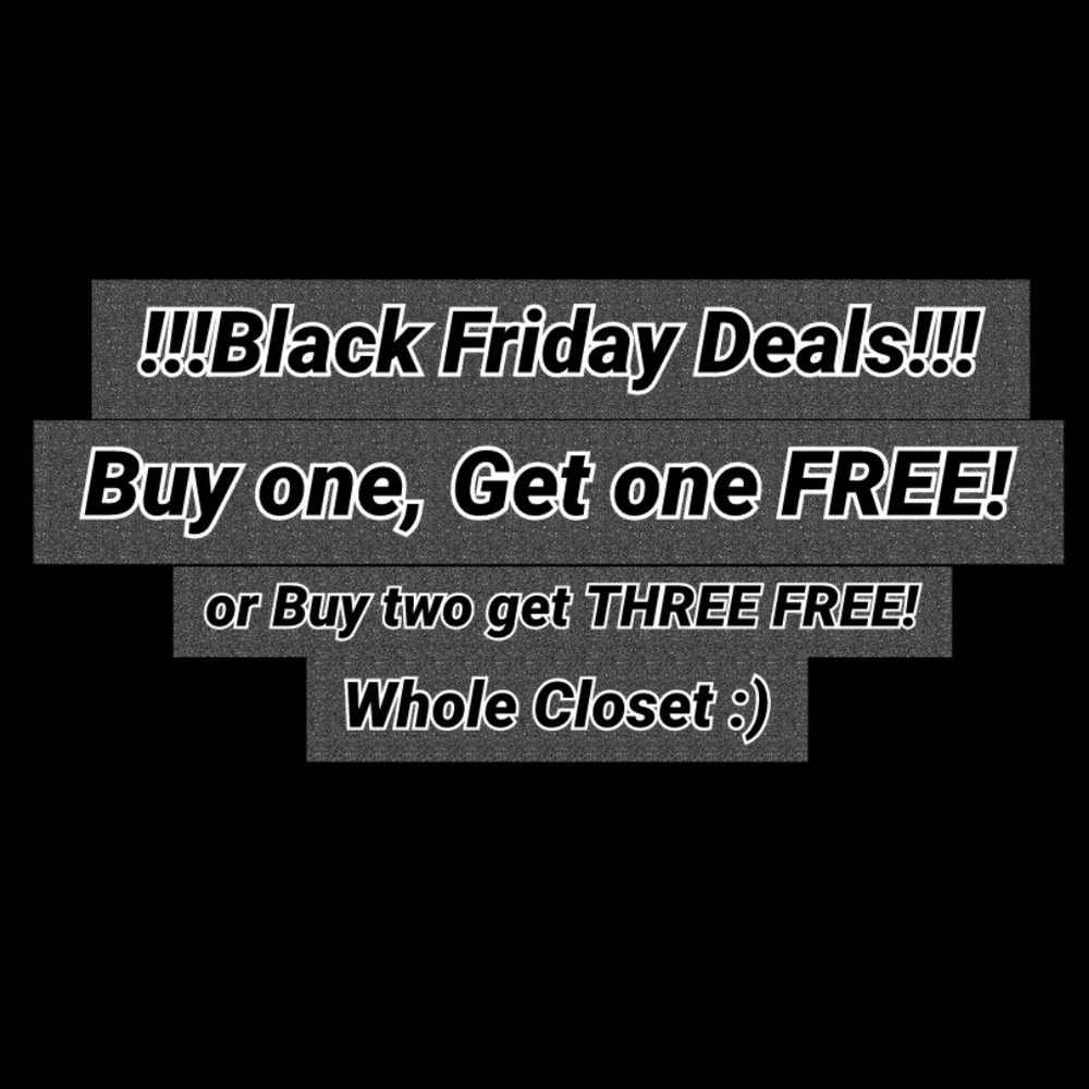 Black Friday Deals!!